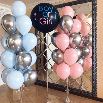 Воздушные шары на гендер-пати «Boy or Girl?»