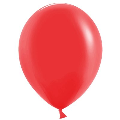 Латексные шары с гелием «Красный пастель» 30 см