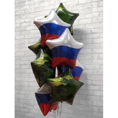 Букет шариков "Офицерский"