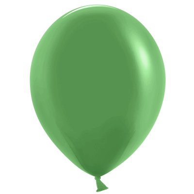Латексные шары с гелием «Зелёный пастель» 30 см