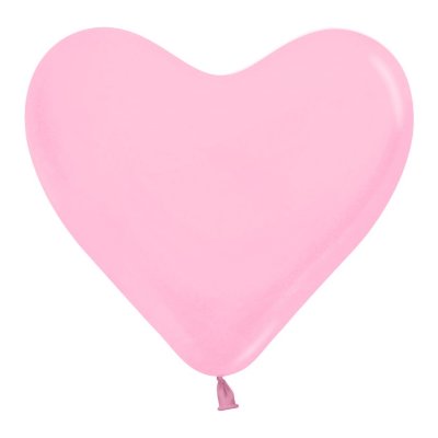 Латексные шары, сердце «Розовый пастель» 41 см