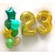 Композиция из шаров на 23 февраля