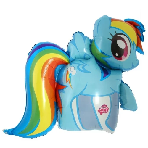 Шар фигура "My Little Pony радужная"