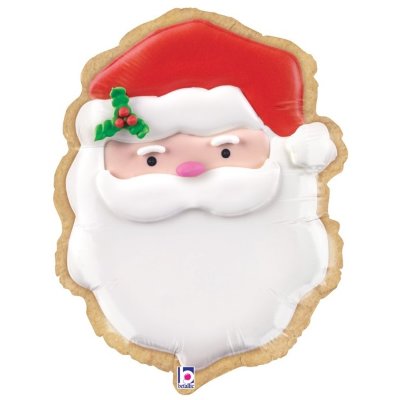 Шар на новый год «Печенье Дед мороз» (24″/61 см)