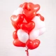 Фонтан из сердец