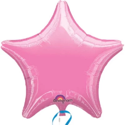 Шар Звезда 46 см, лаванда розовая пастель