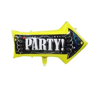 Шар фигура "Стрелка Party"