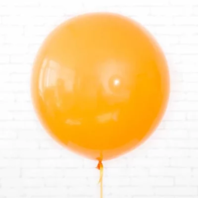 Большой шар, оранжевый