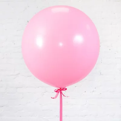 Большой шар, розовый